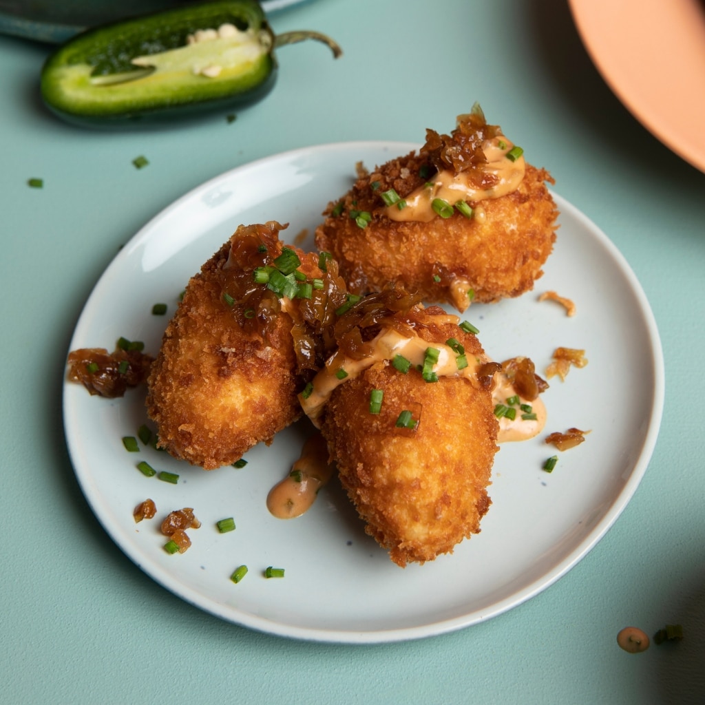 Crispy Cheesy Tots "Animal Style" Crispy Cheesy Tots "Animal Style"